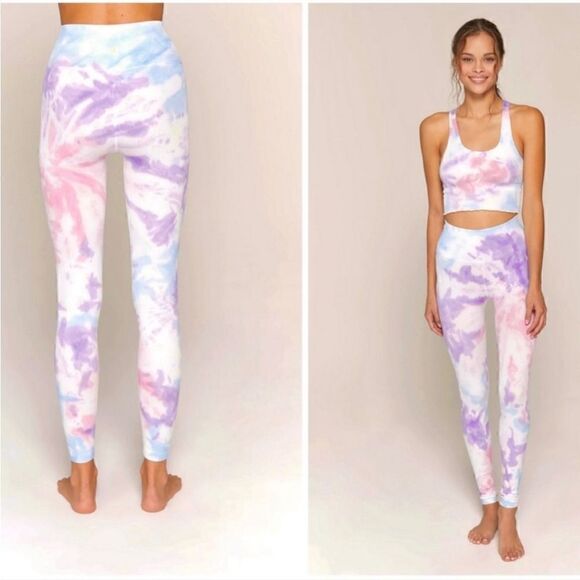 M/L Spiritual Gangster Love Sculpt Seamless Leggings - Picture 1 of 8